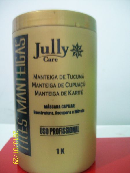 mascara de hidratação 3 manteigas